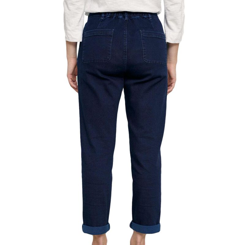 Seasalt Cornwall Waterdance Trouser Dark Indigo Wash image number 1